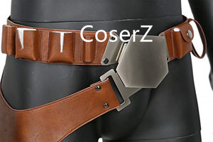 Star Wars Han Solo Belt with Buckle Holster Prop for Cosplay Costume Accessory