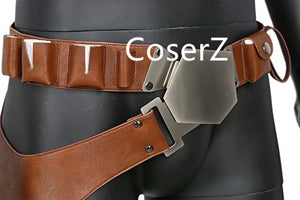 Star Wars Han Solo Belt with Buckle Holster Prop for Cosplay Costume Accessory