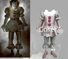 Halloween Stephen King's It Pennywise Cosplay Costume Clown Full Set