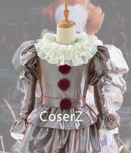 Halloween Stephen King's It Pennywise Cosplay Costume Clown Full Set