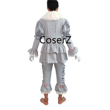 Custom Stephen King's It Pennywise Cosplay Costume Clown Halloween Christmas