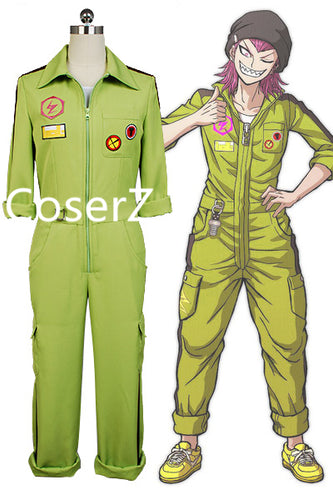 Super DanganRonpa Kazuichi Souda Cosplay Costume Full Set