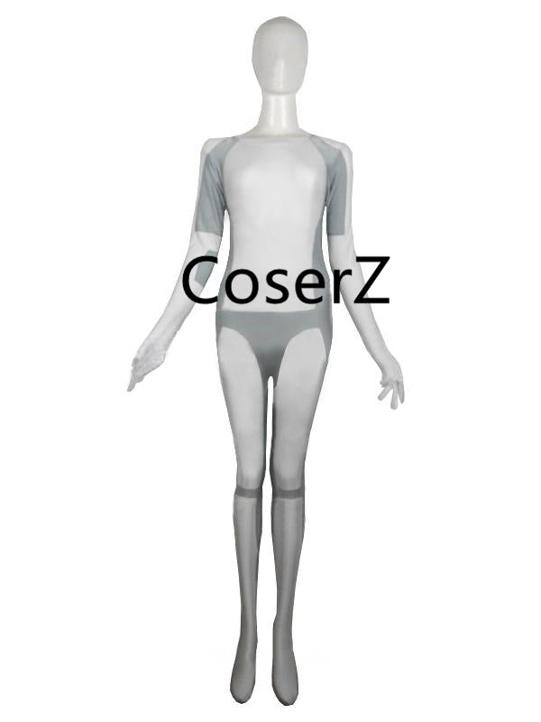 Superhero Tron Siren Costume Halloween Cosplay Party Zentai Suit