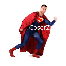 Superman Costume Adult Spandex Cosplay Superhero Movie Costumes