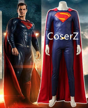Custom Justice League Superman Costume Clark Kent Cosplay Costume