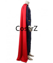 Custom Justice League Superman Costume Clark Kent Cosplay Costume
