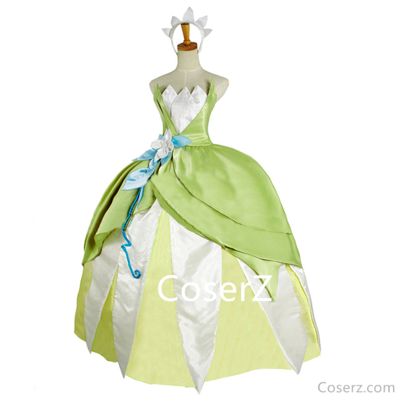 Tiana Dress Tiana Cosplay Costume – CoserZ