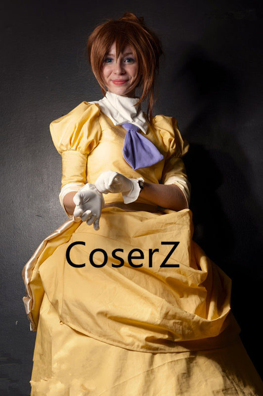 Tarzan and Jane Porter Costume Jane Dress Cosplay Costume With Gloves