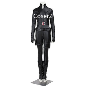 Custom The Avengers II Black Widow Cosplay Costume