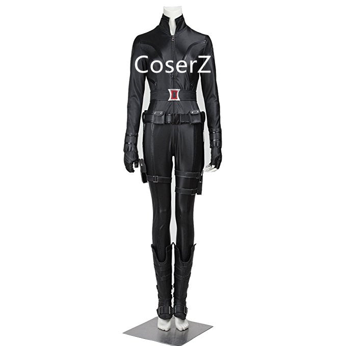 Custom The Avengers II Black Widow Cosplay Costume