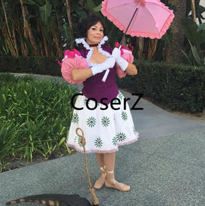 The Haunted Mansion Tight Rope Walker Costume Sally Slater Ballerina Cosplay Costume
