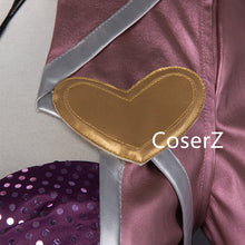 Ahri Cosplay Costume The Nine-Tailed Fox Popstar Purple Costume