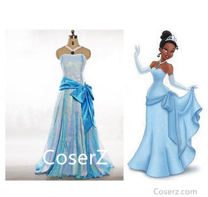 Princess Tiana Dress Tiana Costume – CoserZ Princess Tiana Dress Tiana Costume – CoserZ