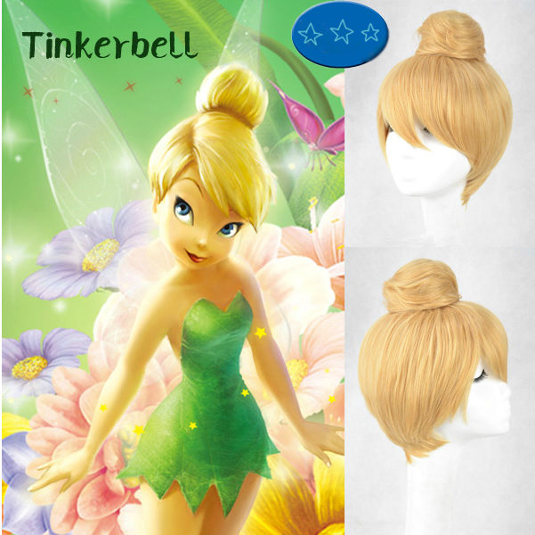 The Pirate Fairy Tinkerbell Wig, Tinker Bell Cosplay Wig