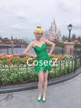 TinkerBell Cosplay Costume without Wings, Tinker Bell Costume Adults without Wings