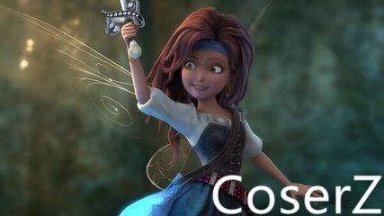 Tinker Bell and the Pirate Fairy Zarina Costume, Adult Zarina Pirate F –  CoserZ