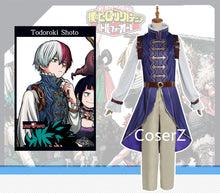 My Hero Academia Cosplay Costume, Todoroki Shoto Prince Costume, Boku No Hero Academia Todoroki Costume