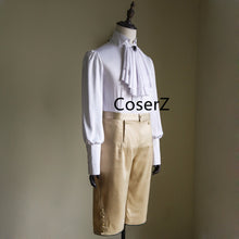 Custom Victorian Elegant Gothic Aristocrat 18th Century Mens  Adult Wedding Cosplay Costume