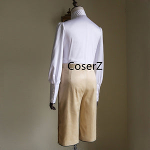 Custom Victorian Elegant Gothic Aristocrat 18th Century Mens  Adult Wedding Cosplay Costume