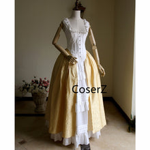 Custom Victorian Elegant Gothic Aristocrat 18th Century Women Adult Wedding Cosplay Costume