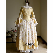 Custom Victorian Elegant Gothic Aristocrat 18th Century Women Adult Wedding Cosplay Costume