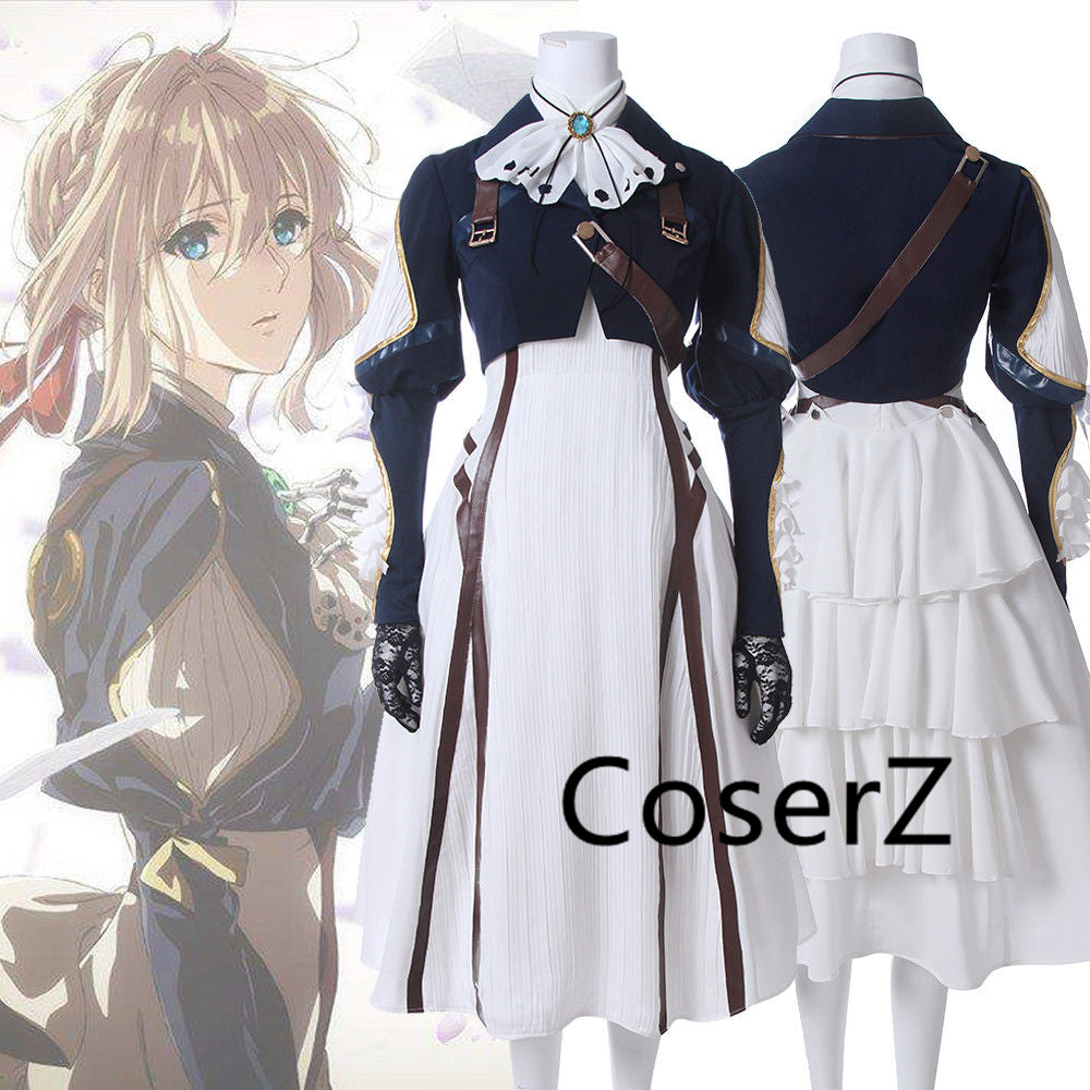 Violet Evergarden Auto Memory Doll Cosplay Costume Outfit