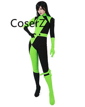 Custom Women's Shego Jumpsuit Cosplay Costume
