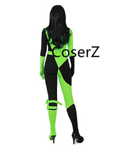 Custom Women's Shego Jumpsuit Cosplay Costume