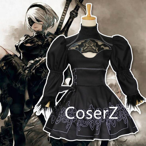 Nier Automata 2B Cosplay Costume Yorha Disguise Costume Dress