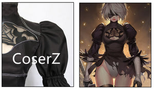 Nier Automata 2B Cosplay Costume Yorha Disguise Costume Dress