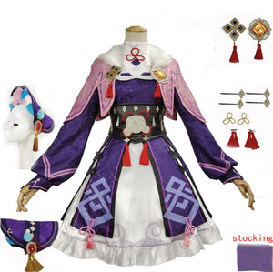 Genshin Yun Jin Costume - Yunjin Cosplay Costume Outfits