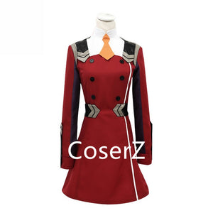 Anime DARLING in the FRANXX Cosplay Costume Zero Two Brand Costume Full Sets