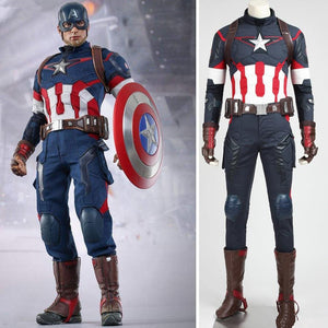 New Captain America 3 Civil War Black Panther Jumpsuit Cosplay Costume  Stage Cos