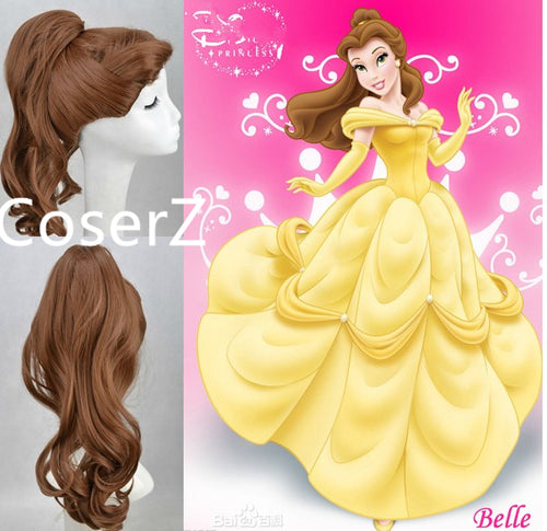 Belle Cosplay Wig