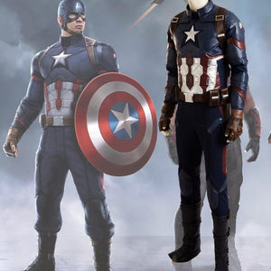 Captain America 3 Civil War Captain America Cosplay Costume Deluxe