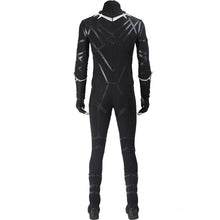 Captain America Civil War Black Panther T'Challa Cosplay Costume with Boots