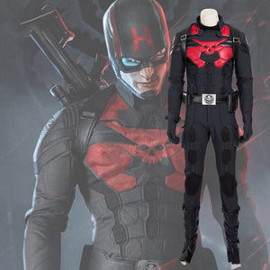 Captain America Hydra Agent Cosplay Costume Full Set