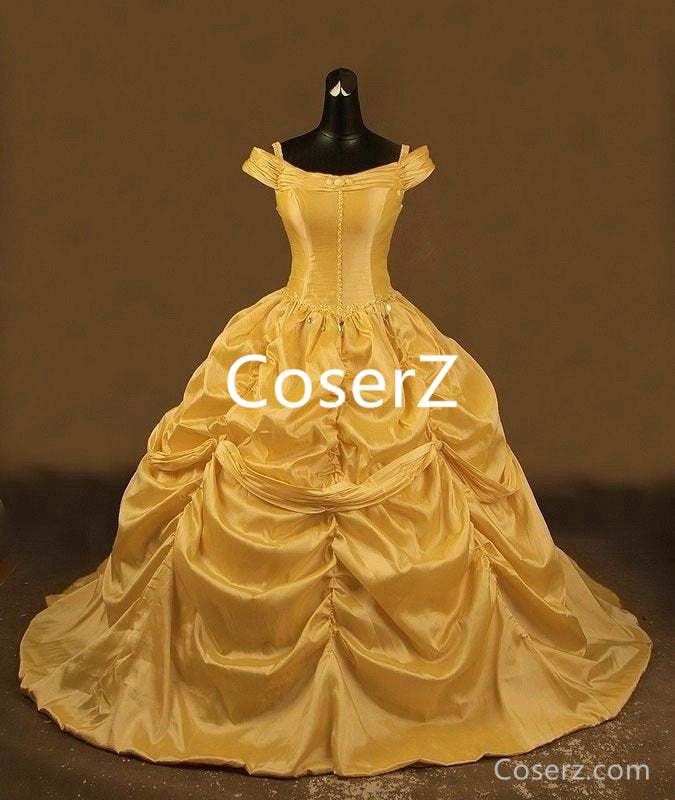 Custom Beauty and the Beast Belle Dress, Belle Costume Halloween Costu CoserZ Custom Beauty and the Beast Belle Dress, Belle Costume Halloween Costu CoserZ