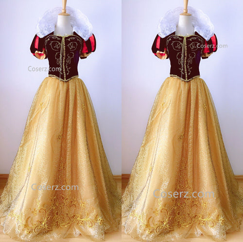 Custom-made Snow White Dress, Princess Snow White Cosplay Costume DS15