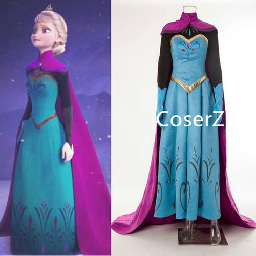 Custom-made Elsa Coronation Dress