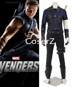 Custom Hawkeye Costume, Hawkeye Captain America Civil War Cosplay Costume