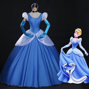 Cinderella Dress, Cinderella Blue Dress, Cinderella Cosplay Costume