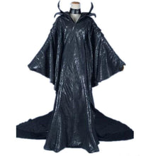 Maleficent Cosplay Costume Black Witch Dress Cosplay