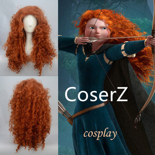 Merida Wig, Merida Cosplay Wig