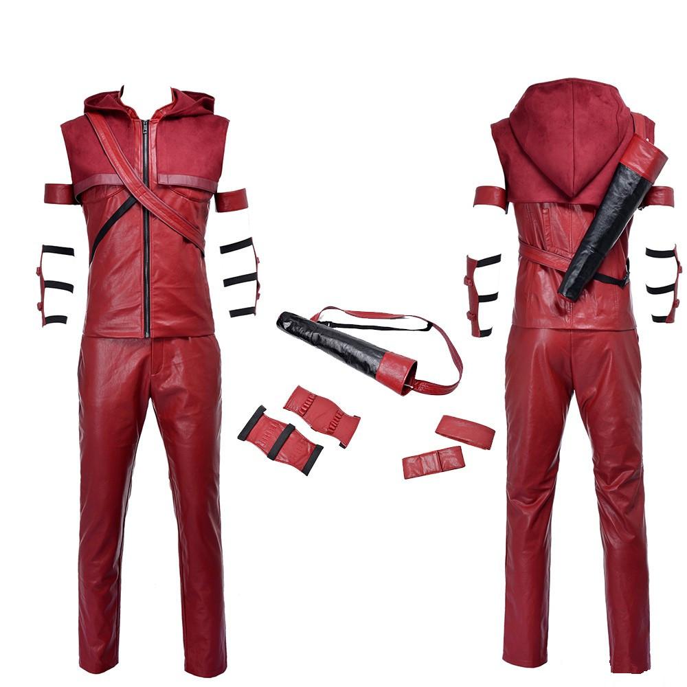 Red Arrow Speedy Arsenal Roy Harper Cosplay Costume