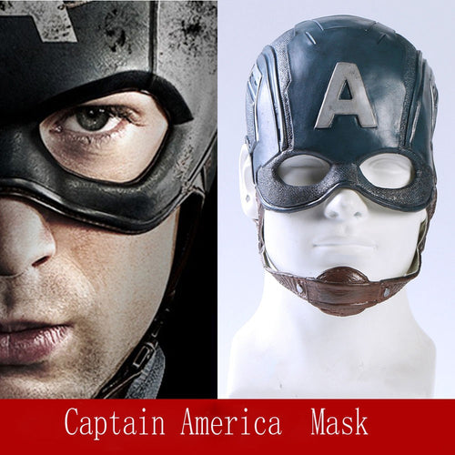 The Avengers Captain America Steven Cosplay Helmet Mask Captain America Mask