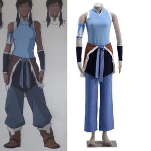 New Korra Cosplay Costume from Avatar The Legend of Korra