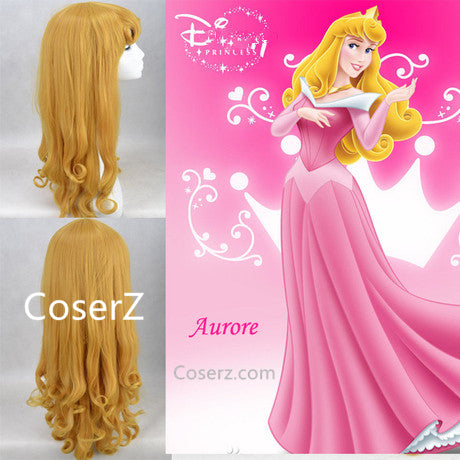 Sleeping Beauty Princess Aurora Wig