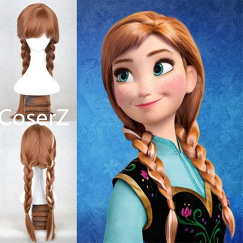 Anng Wig, Anna Cosplay Wig