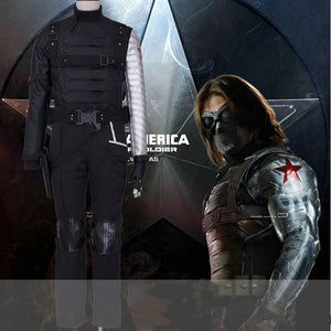 Winter Soldier Bucky Barnes Cosplay CoserZ Winter Soldier Bucky Barnes Cosplay CoserZ